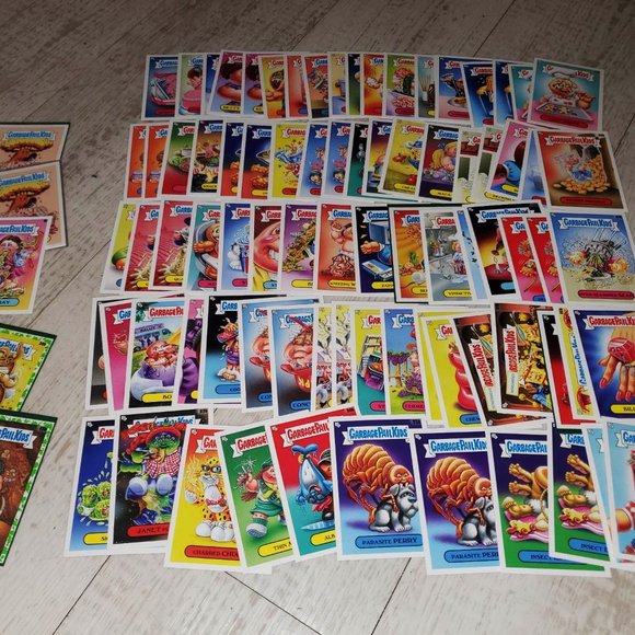 Garbage Pail Kids Food Fight Cards! Sets of a & b + parallels, adam bomb, more - Picture 2 of 2